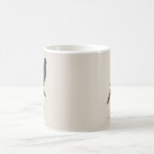 Le Lori noir / Black Lory Kaffeetasse (Mittel)