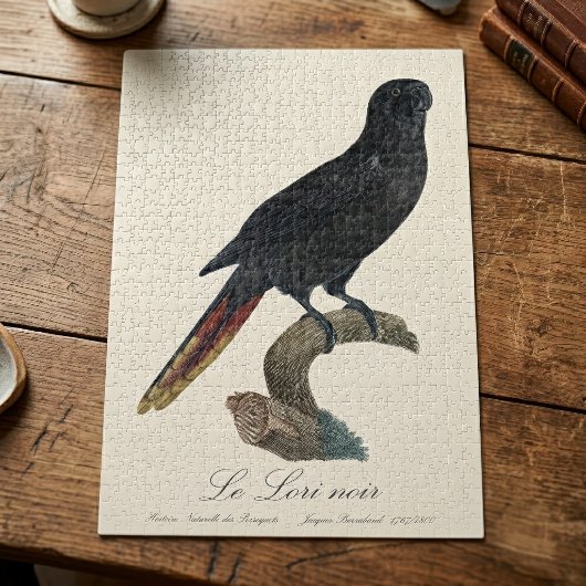 Le Lori noir / Black Lory Puzzle