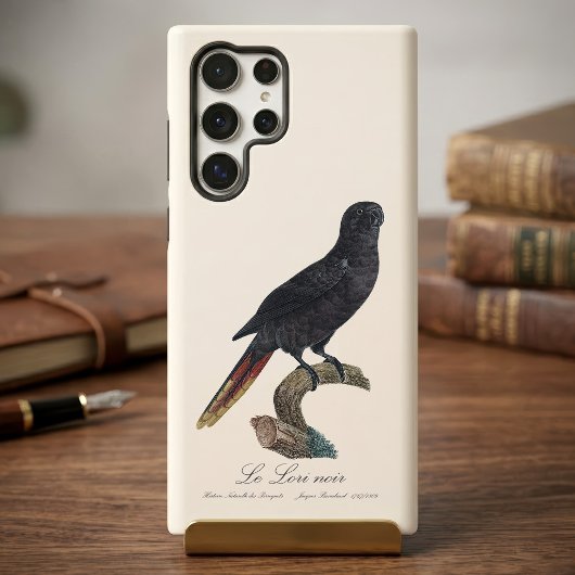 Le Lori noir / Black Lory Samsung Galaxy Hülle
