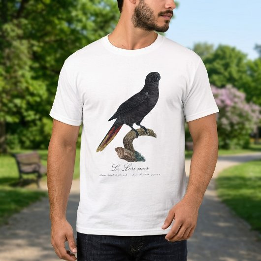 Le Lori noir / Black Lory T-Shirt