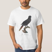 Le Lori noir / Black Lory T-Shirt (Vorderseite)