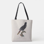 Le Lori noir / Black Lory Tasche (Rückseite)