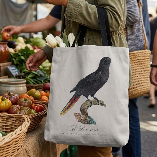 Le Lori noir / Black Lory Tasche