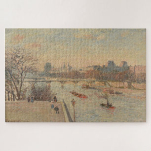 Le Louvre (1902) von Camille Pissarro Puzzle