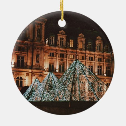 Le Louvre Keramik Ornament (Hinten)