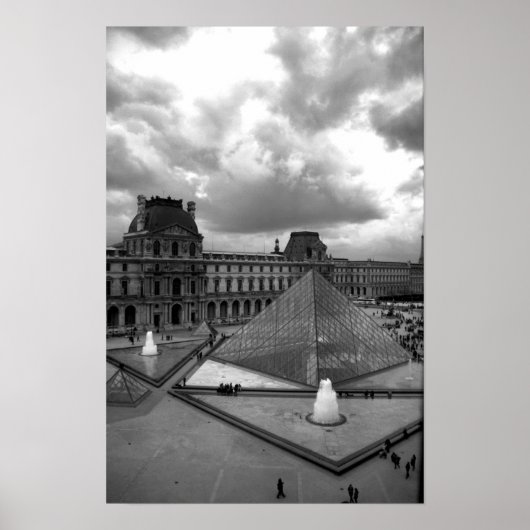 Le Louvre Poster (Vorne)