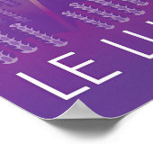 Le Luberon Druck Poster (Ecke)