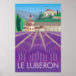 Le Luberon Druck Poster