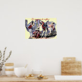 Le magasin de coiffeu~La comédie de rasager Poster (Küche)