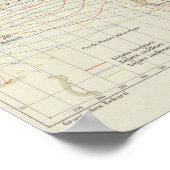 Le Magnetisme du Globe Terrestre Poster (Ecke)