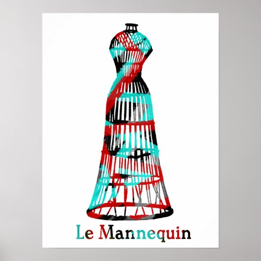 Le Manniquin Poster (Vorne)
