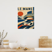 Le Mans 24 Stunden Poster (Küche)