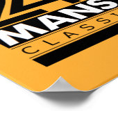 Le Mans France, Poster (Ecke)