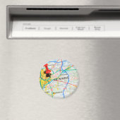 Le Mans, Frankreich Magnet (In Situ (Geschirrspüler))