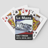 Le Mans HAT TRICK Spielkarten (Rückseite)