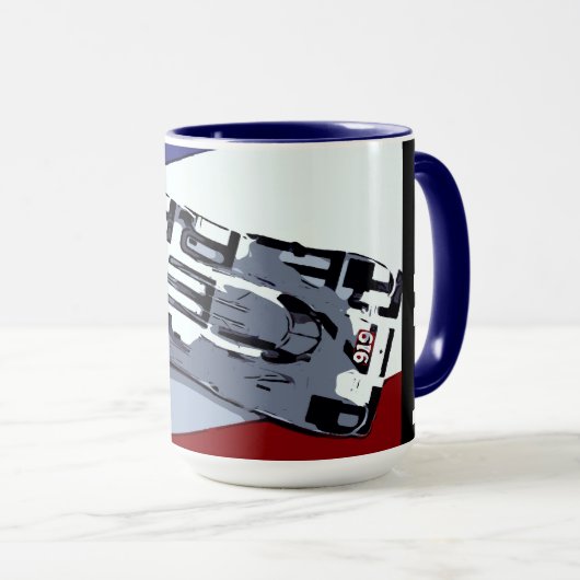 Le Mans HAT TRICK Tasse (VorderseiteRechts)