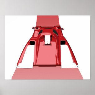 Le mans Hommage. Poster