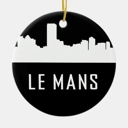Le Mans Keramik Ornament (Vorne)