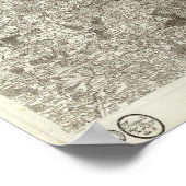 Le Mans Poster (Ecke)