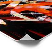 Le Mans Poster (Ecke)