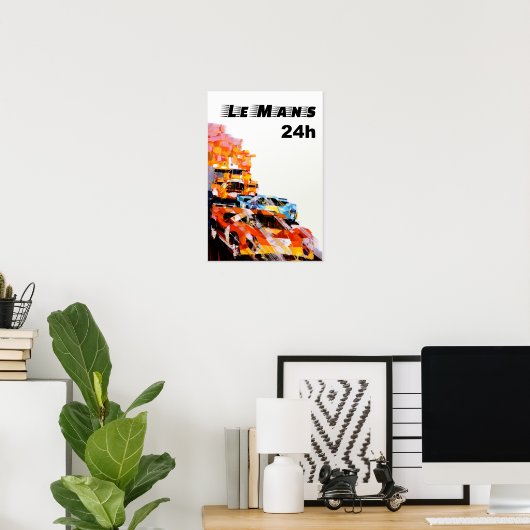 Le Mans Poster (Heimbüro)