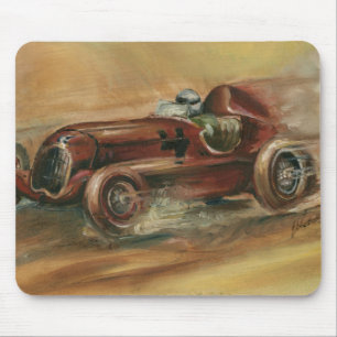 Le Mans Racecar durch Ethan Harper Mousepad