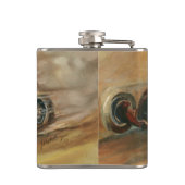 Le Mans Racecar von Ethan Harper Flachmann (Rückseite)