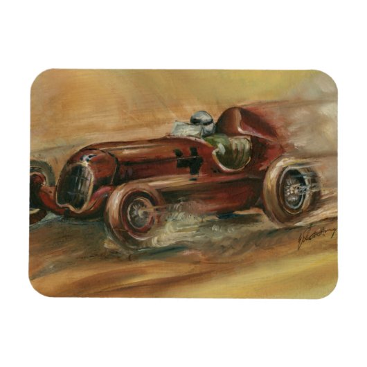 Le Mans Racecar von Ethan Harper Magnet (Horizontal)