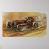 Le Mans Racecar von Ethan Harper Poster (Vorne)
