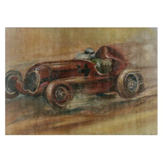 Le Mans Racecar von Ethan Harper Schneidebrett (Vorderseite)