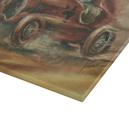 Le Mans Racecar von Ethan Harper Schneidebrett (Ecke)