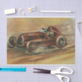 Le Mans Racecar von Ethan Harper Seidenpapier (Handwerk)