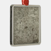 Le Mans Silbernes Ornament (Rechts)