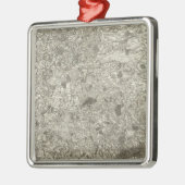 Le Mans Silbernes Ornament (Links)