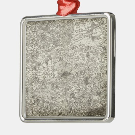 Le Mans Silbernes Ornament (Links)