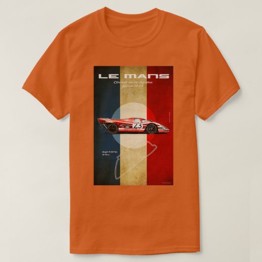 Le Mans Vintag 917 Salzburg Long T-Shirt (Design vorne)