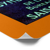 Le Maroc Poster (Ecke)