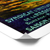 Le Maroc ~ Rabat Poster (Ecke)