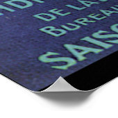 Le Maroc Vintage Travel Poster (Ecke)