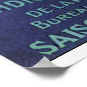 Le Maroc Vintage Travel Poster (Ecke)