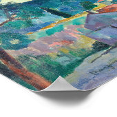 Le Mas à Saint-Tropez | Henri Manguin Poster (Ecke)