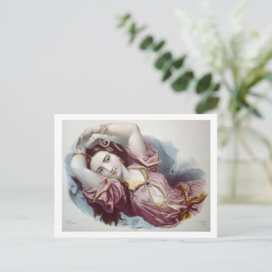 Le Matin Postkarte (Stehend Vorderseite)