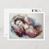 Le Matin Postkarte (Vorne/Hinten)