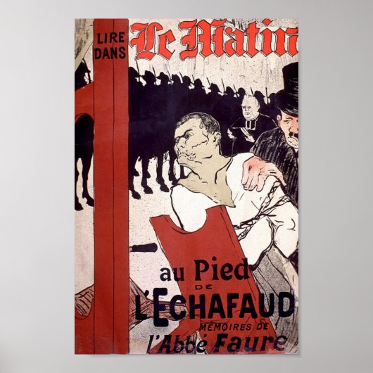 Le Matin Toulouse Lautrec 1893 Poster (Vorne)