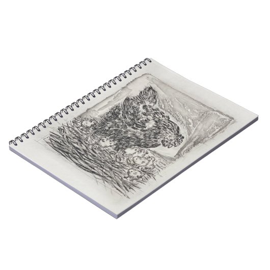 Le Mere Poule (Die Mutterhenne oder das Huhn) Notizblock (Linke Seite)