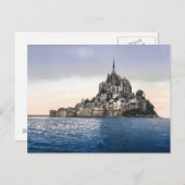 Le Mont-Saint-Michel France Travel Postkarte (Vorne/Hinten)