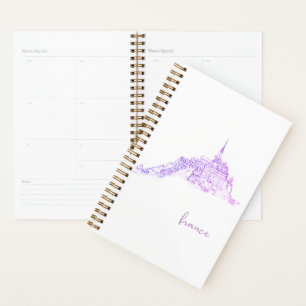 Le Mont Saint Michel Frankreich Architektur Planer