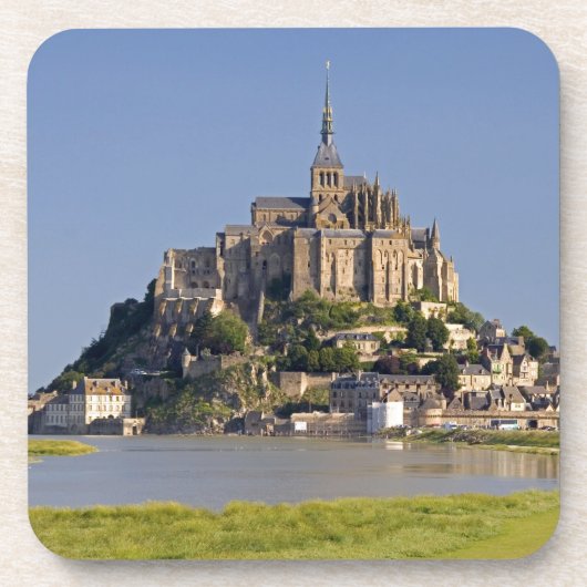 Le Mont Saint Michel in der Region Getränkeuntersetzer (Vorderseite)