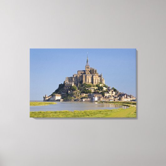 Le Mont Saint Michel in der Region Leinwanddruck (Vorderseite)