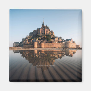 Le Mont-Saint-Michel in Normandie, Frankreich Magnet